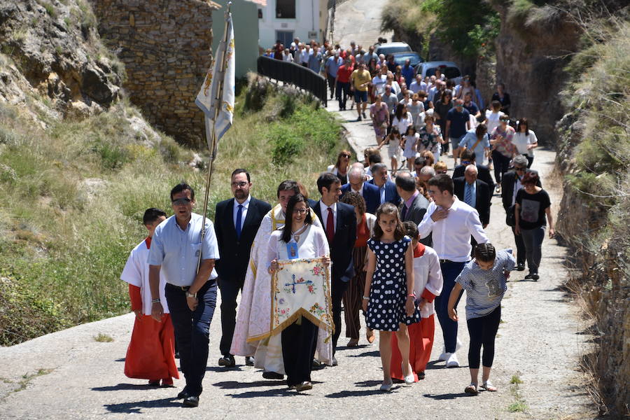 Durante la celebración se recordó la leyenda de Fortún y Zahra