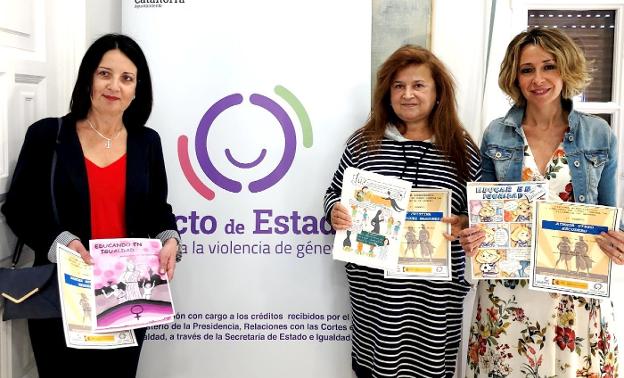 Ganadoras del concurso de cómic sobre igualdad