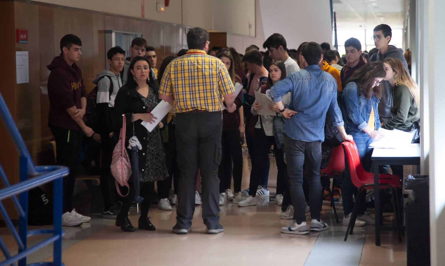 Fotos: Comienza la EBAU en Logroño