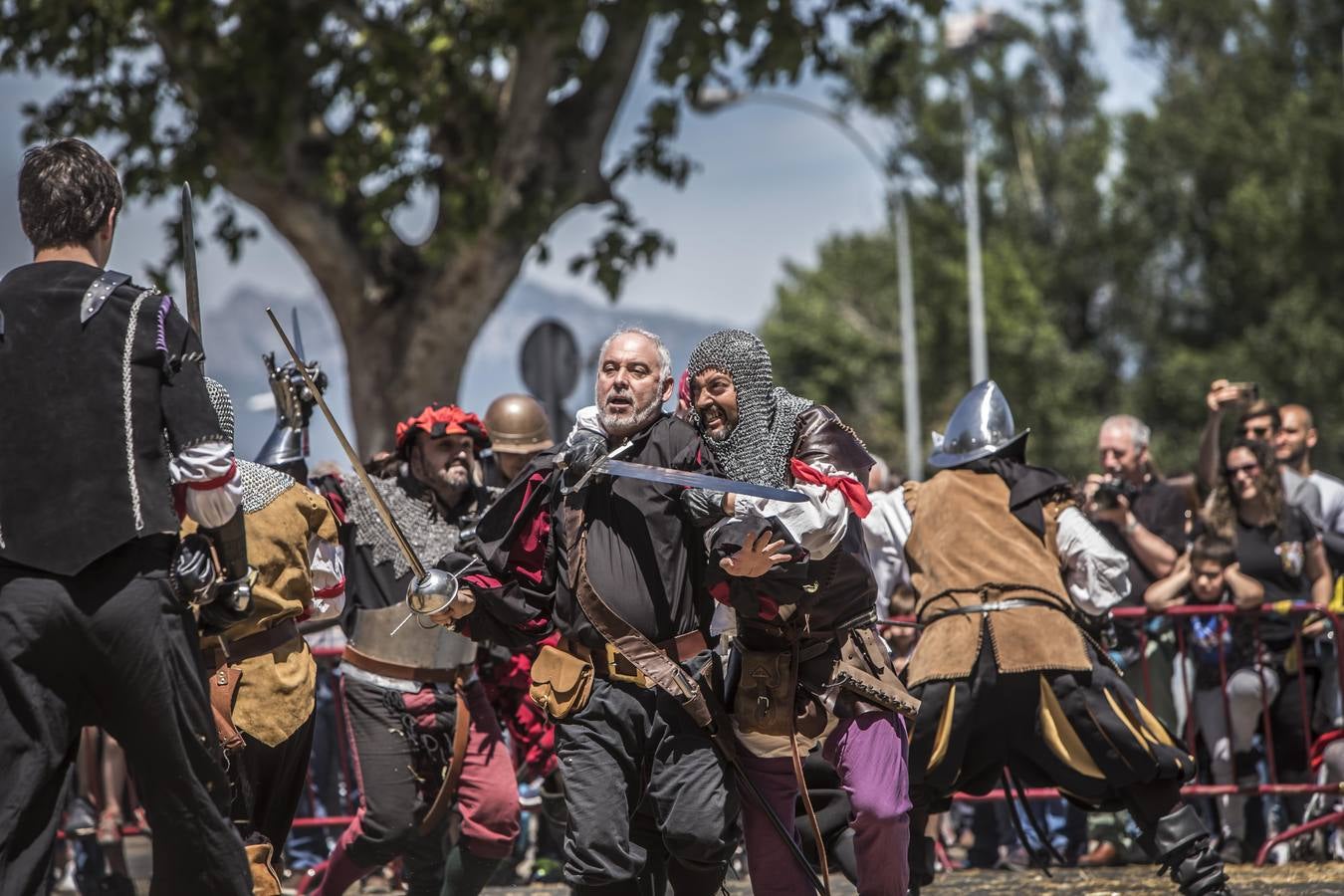 Fotos: Recreación del asedio francés