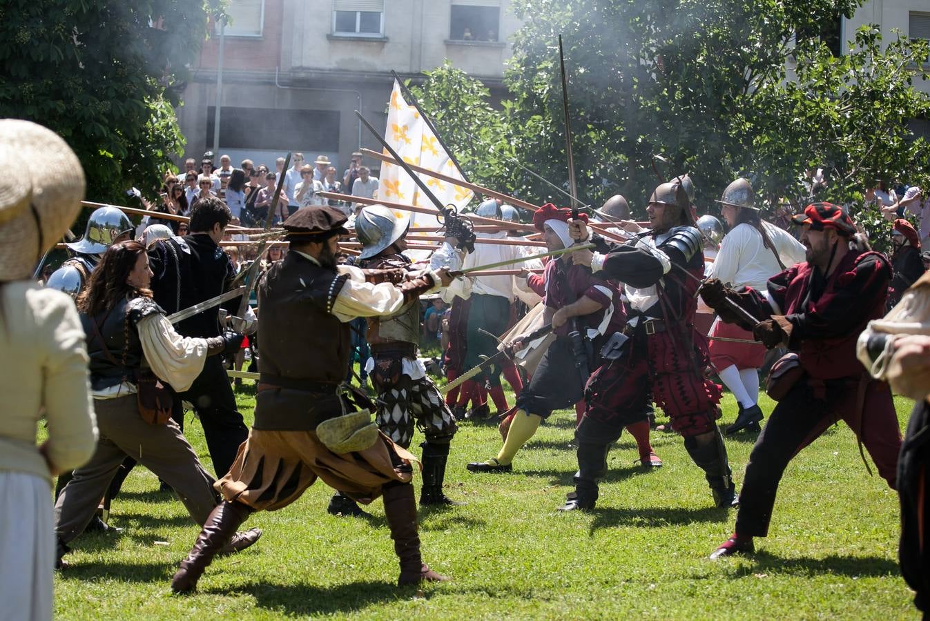Fotos: El tercer acto de la Recreación del Asedio
