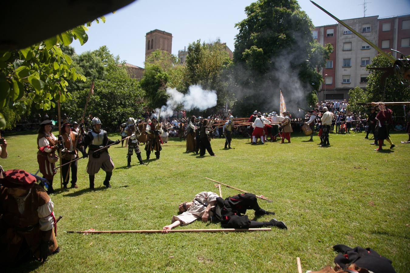 Fotos: El tercer acto de la Recreación del Asedio