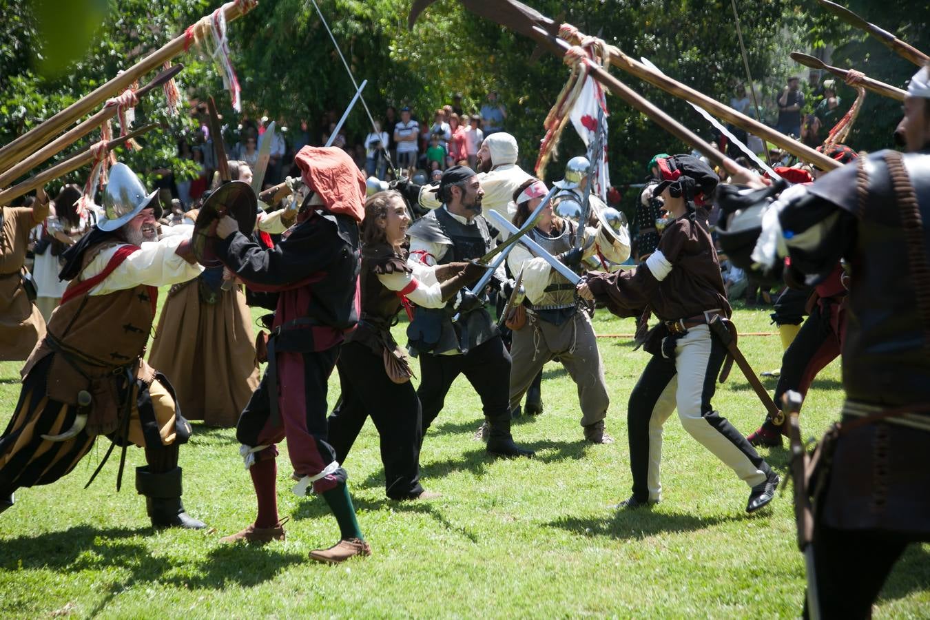 Fotos: El tercer acto de la Recreación del Asedio