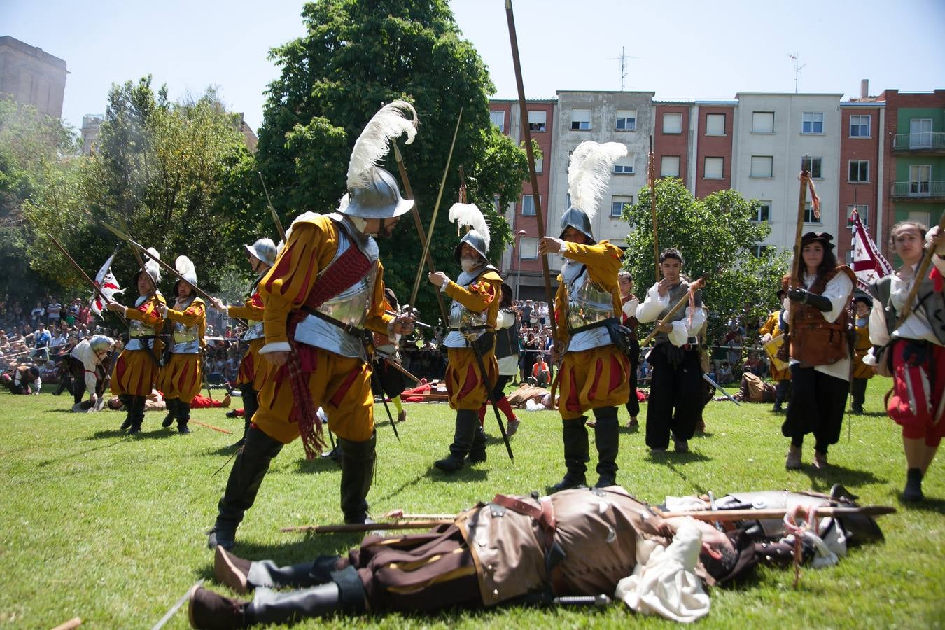 Fotos: El tercer acto de la Recreación del Asedio