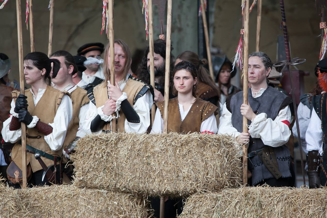 Fotos: Recreación del asedio, segundo acto