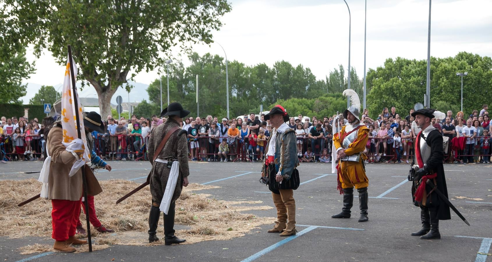 Fotos: Recreación del asedio, segundo acto