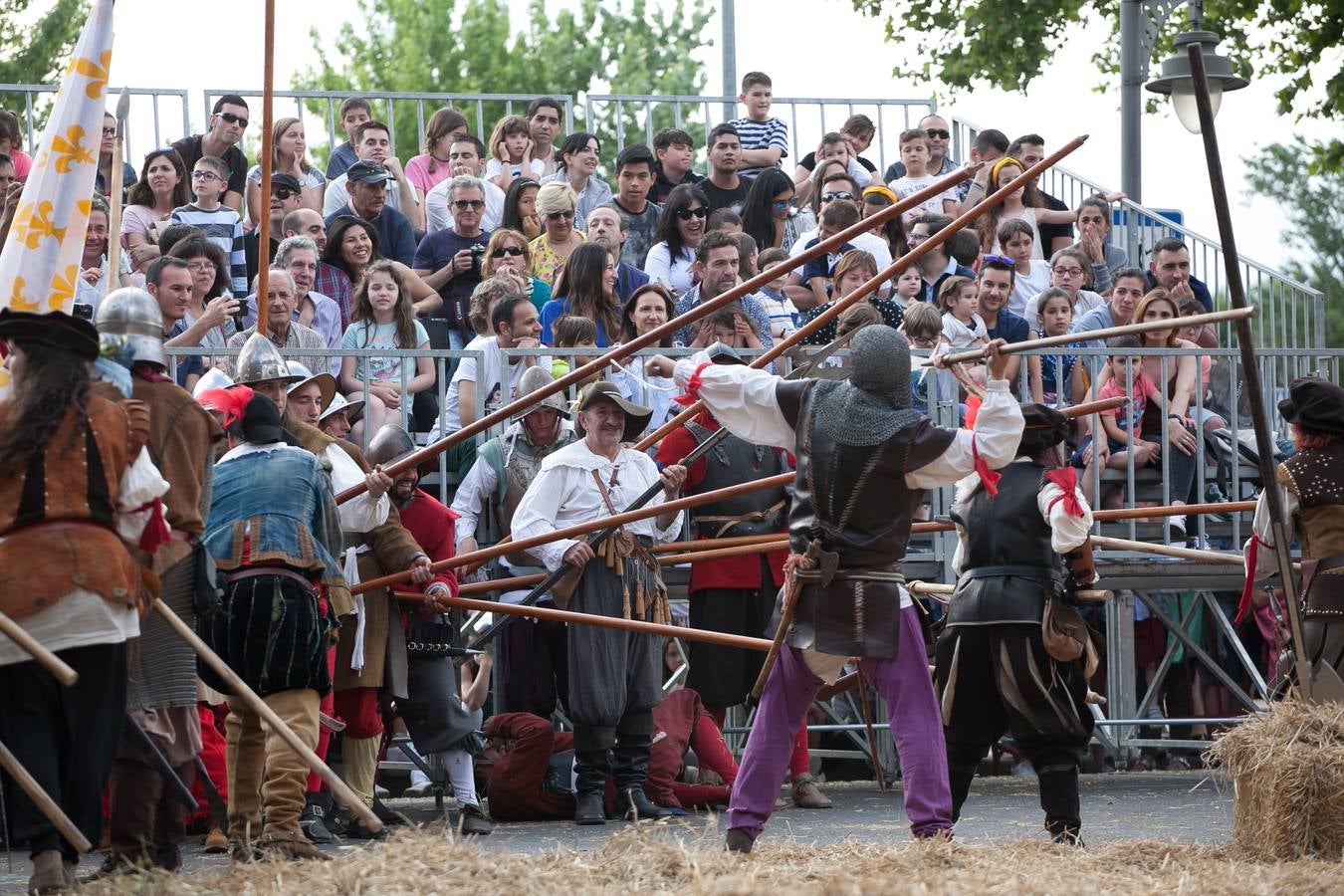 Fotos: Recreación del asedio, segundo acto