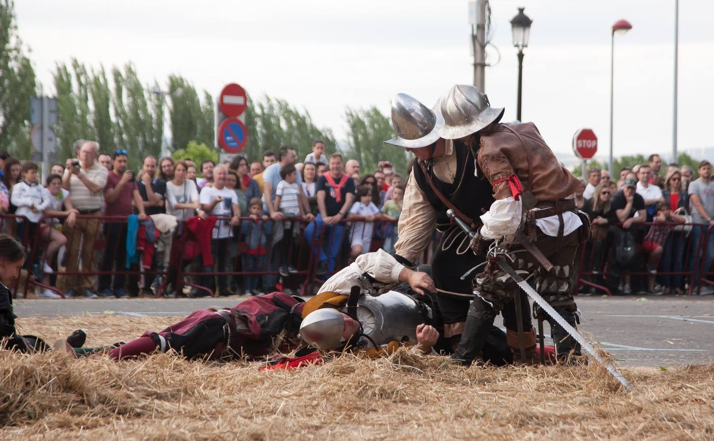 Fotos: Recreación del asedio, segundo acto