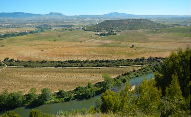 Imagen principal - Vista desde la Torre Fuerte del Cortijo, que aparece sobre estas líneas y calle del Cortijo