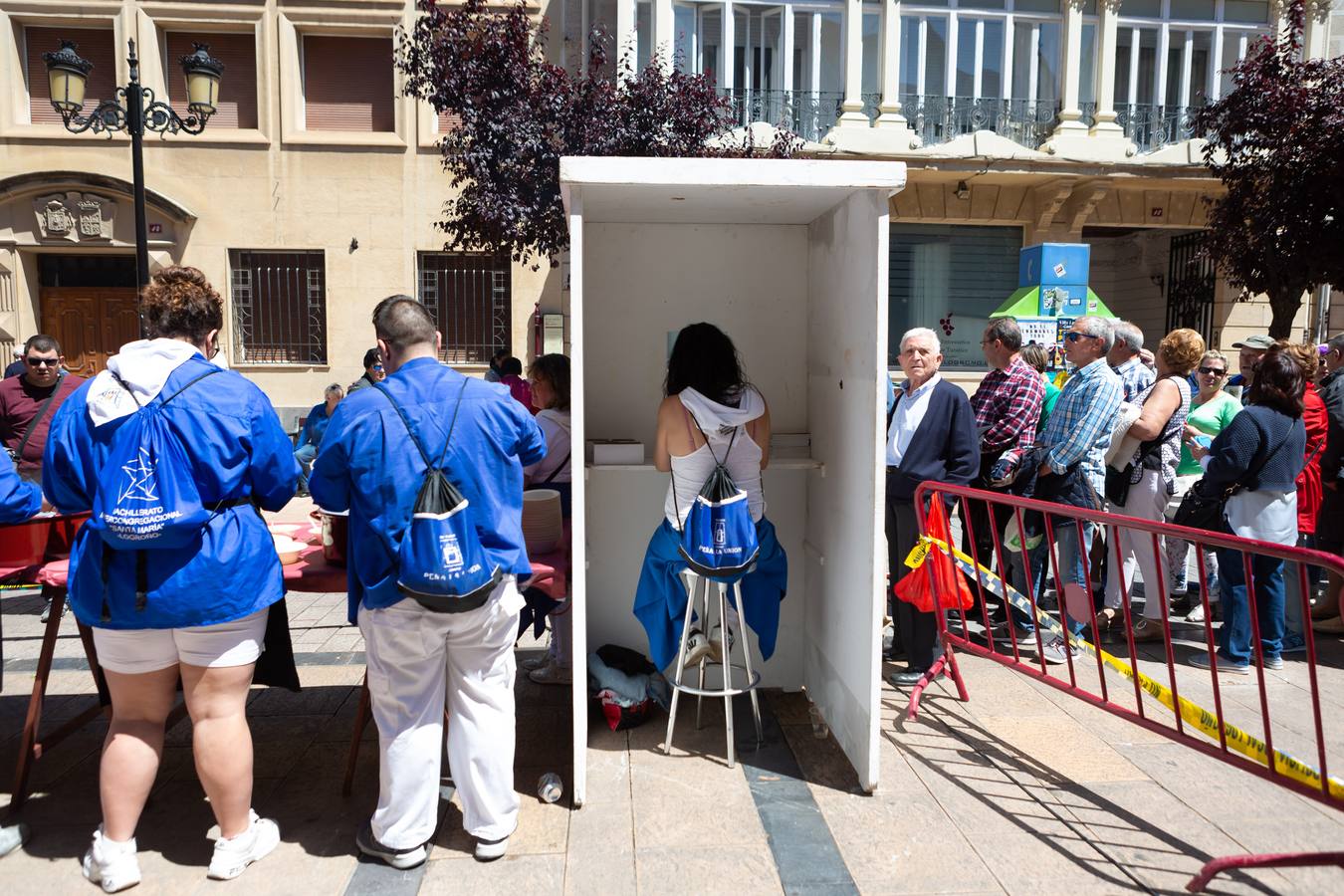 El acto ha tenido lugar en la confluencia de las calles Portales y Juan Lobo