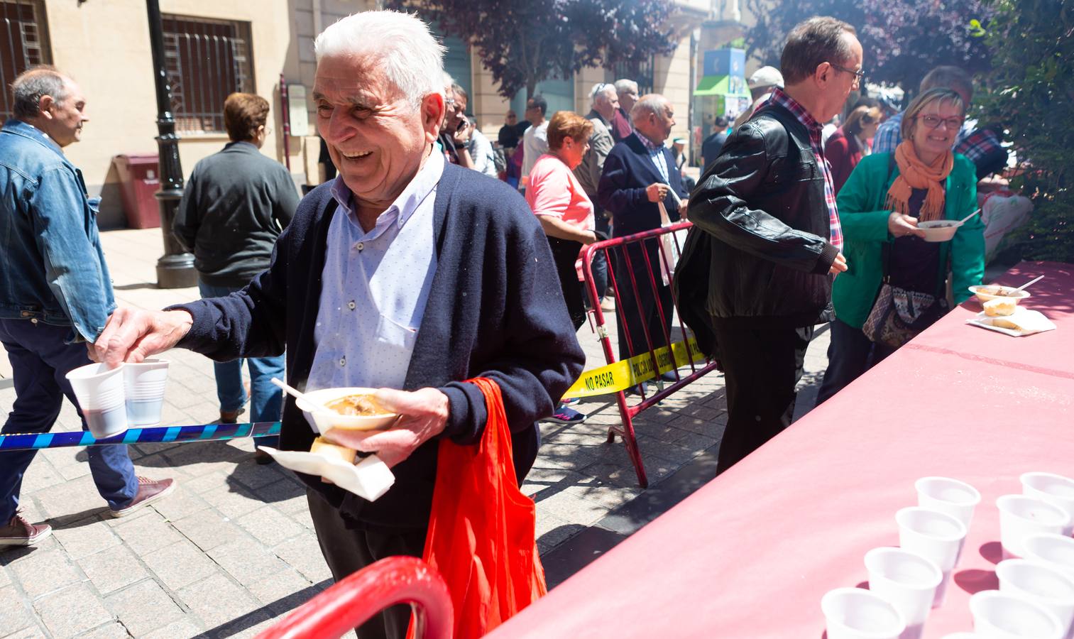 El acto ha tenido lugar en la confluencia de las calles Portales y Juan Lobo