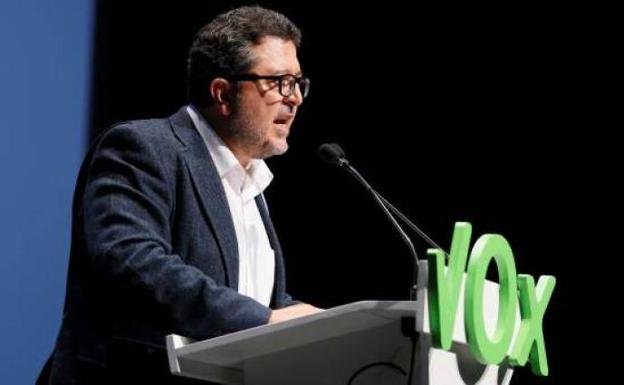 Francisco Serrano, candidato de VOX en Andalucía. 