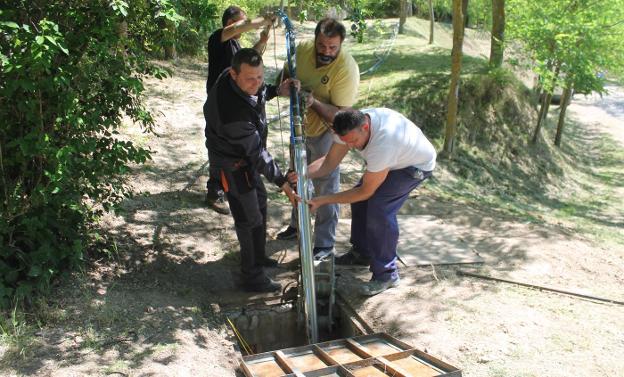 San Felices de Bilibio recupera el agua