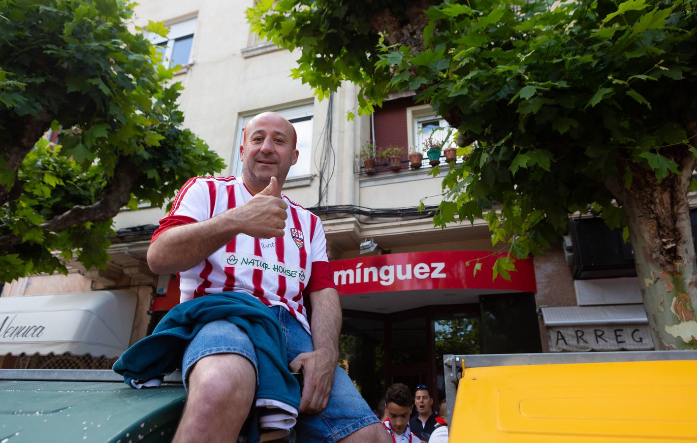 Fotos: Logroño arropa a la UD Logroñés hasta Las Gaunas (1)