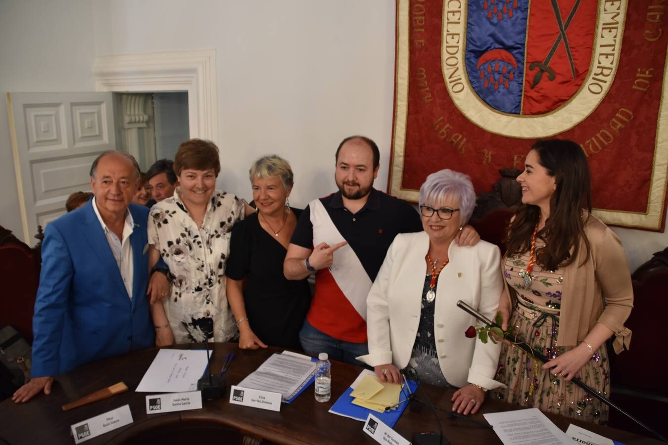 Fotos: Las imágenes de la investidura de Elisa Garrido como alcaldesa de Calahorra