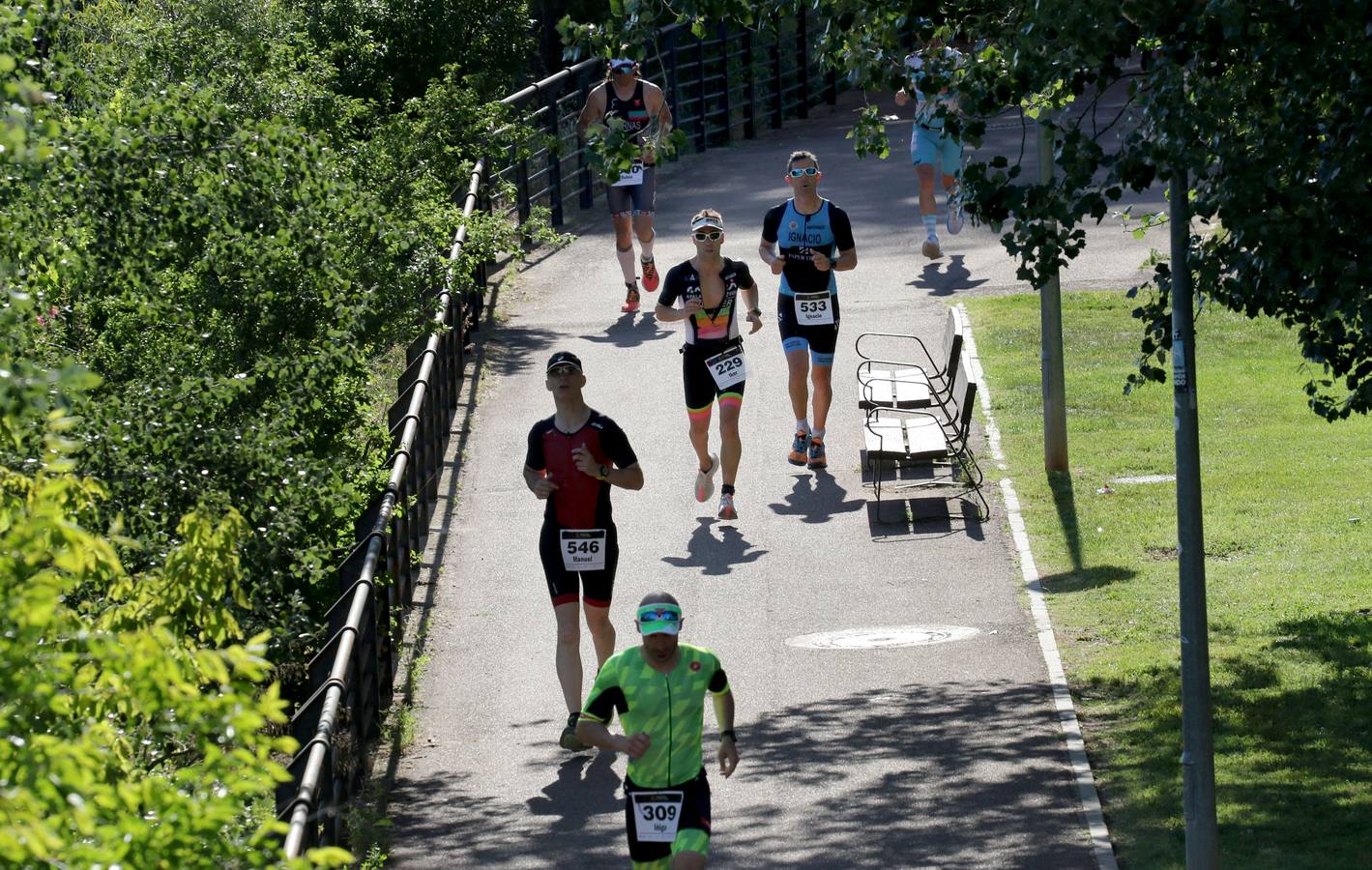 Fotos: La tercera edición del Triatlón La Rioja, en imágenes