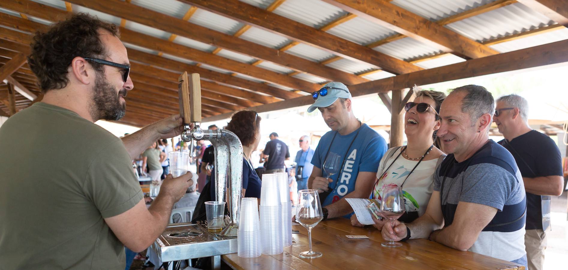 La finca institucional se ha convertido este sábado en un parque temático en torno al vino y la gastronomía riojana
