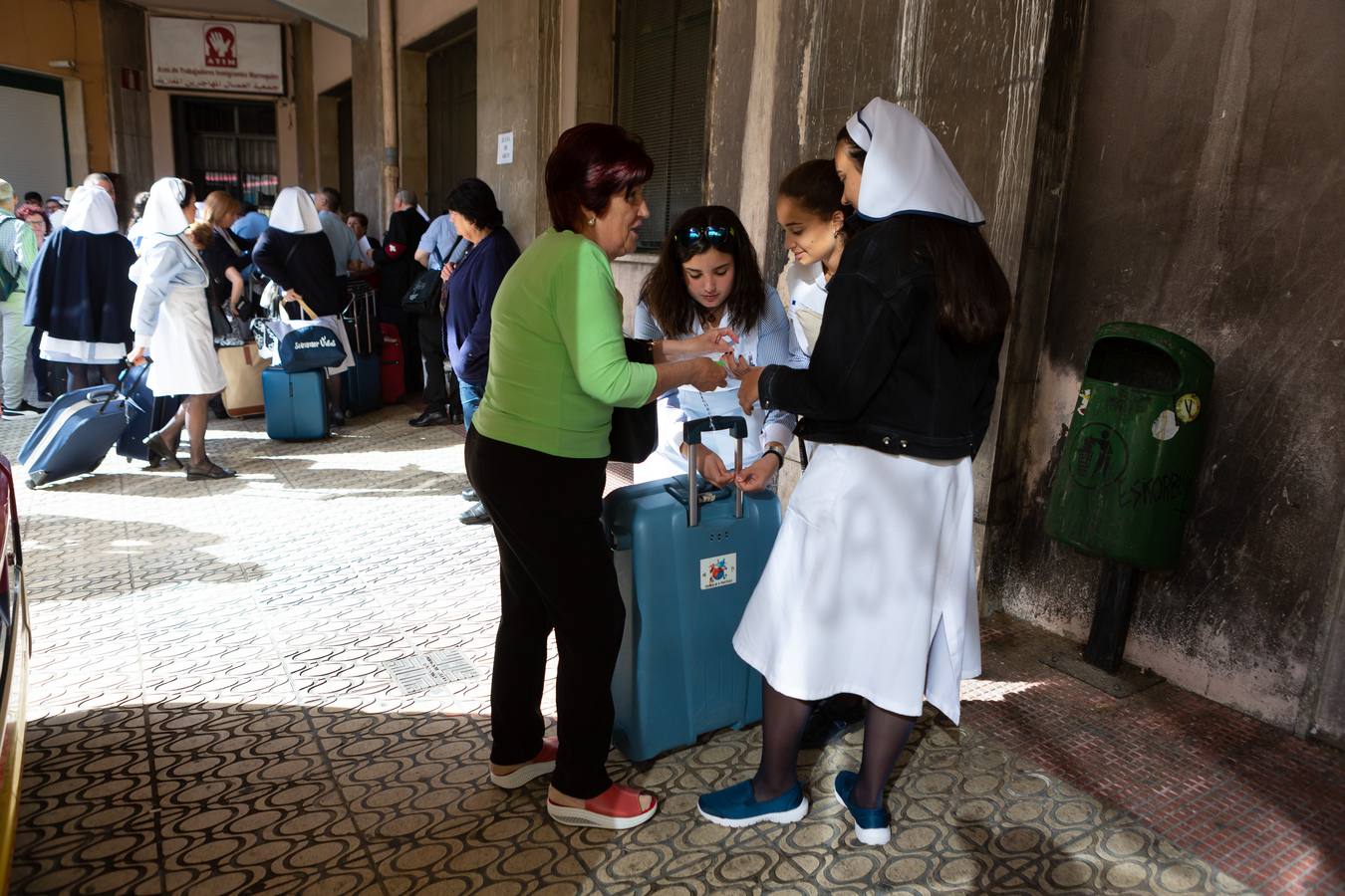 Fotos: Salida de la expedición diocesana a Lourdes