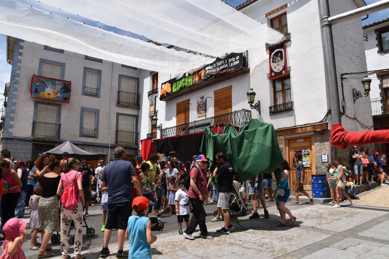 El festival de arte cierra sus puertas en Enciso