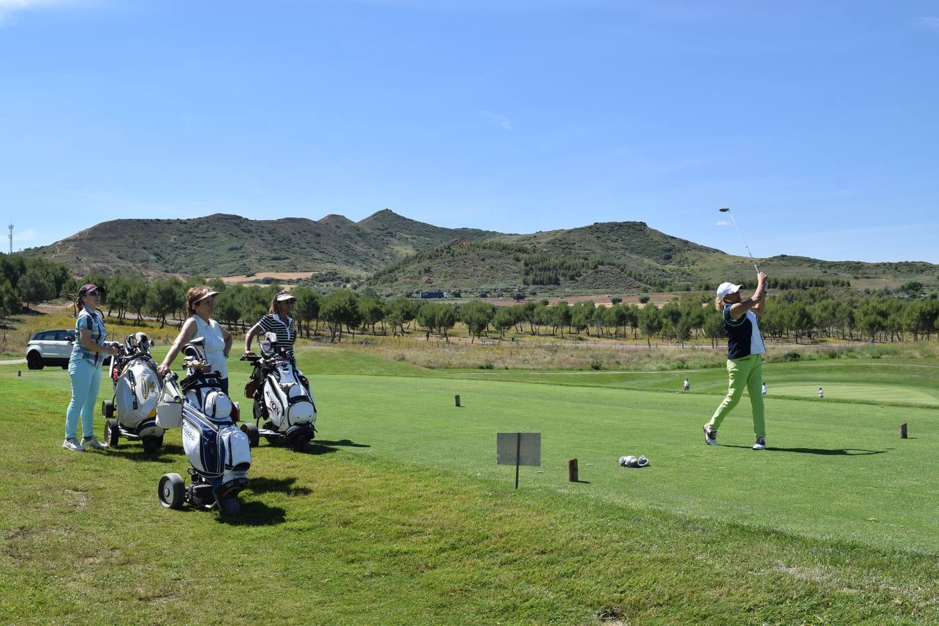 El sábado se celebró el Torneo de Patrocinadores de la Liga de Golf y Vino.