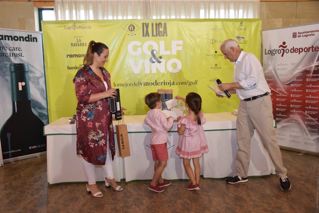 Entrega de premios del Torneo de Patrocinadores.