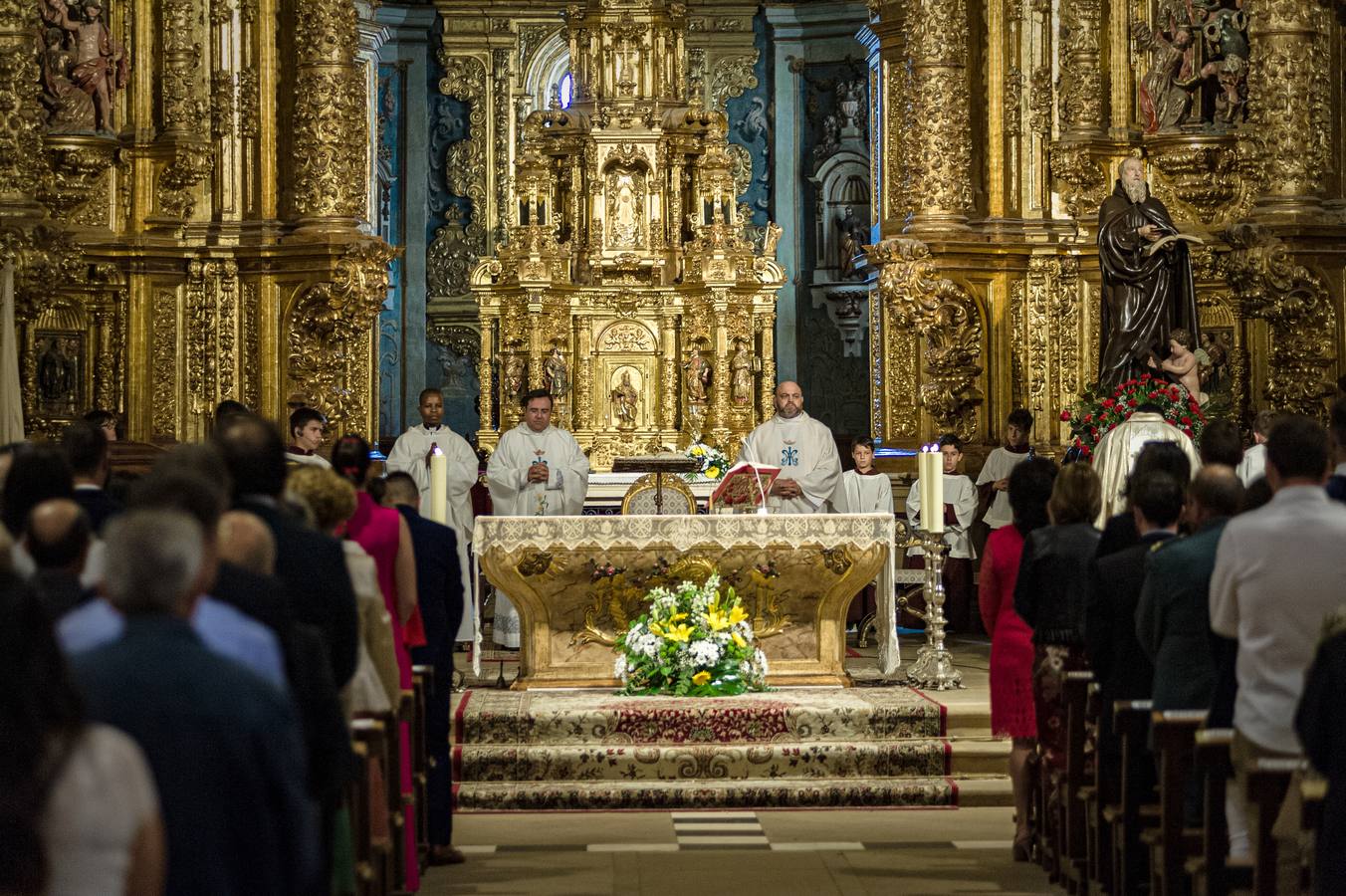 Un momento de la procesión