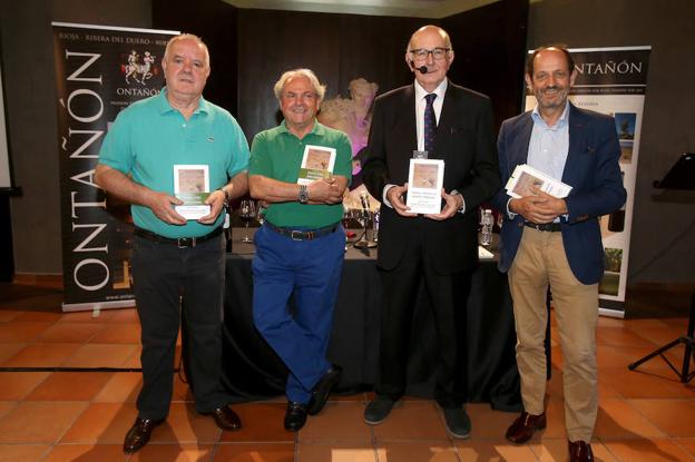 Lorenzo Cañas, José Fermín Hernández Lázaro, Manolo González y José Luis Prusén. 