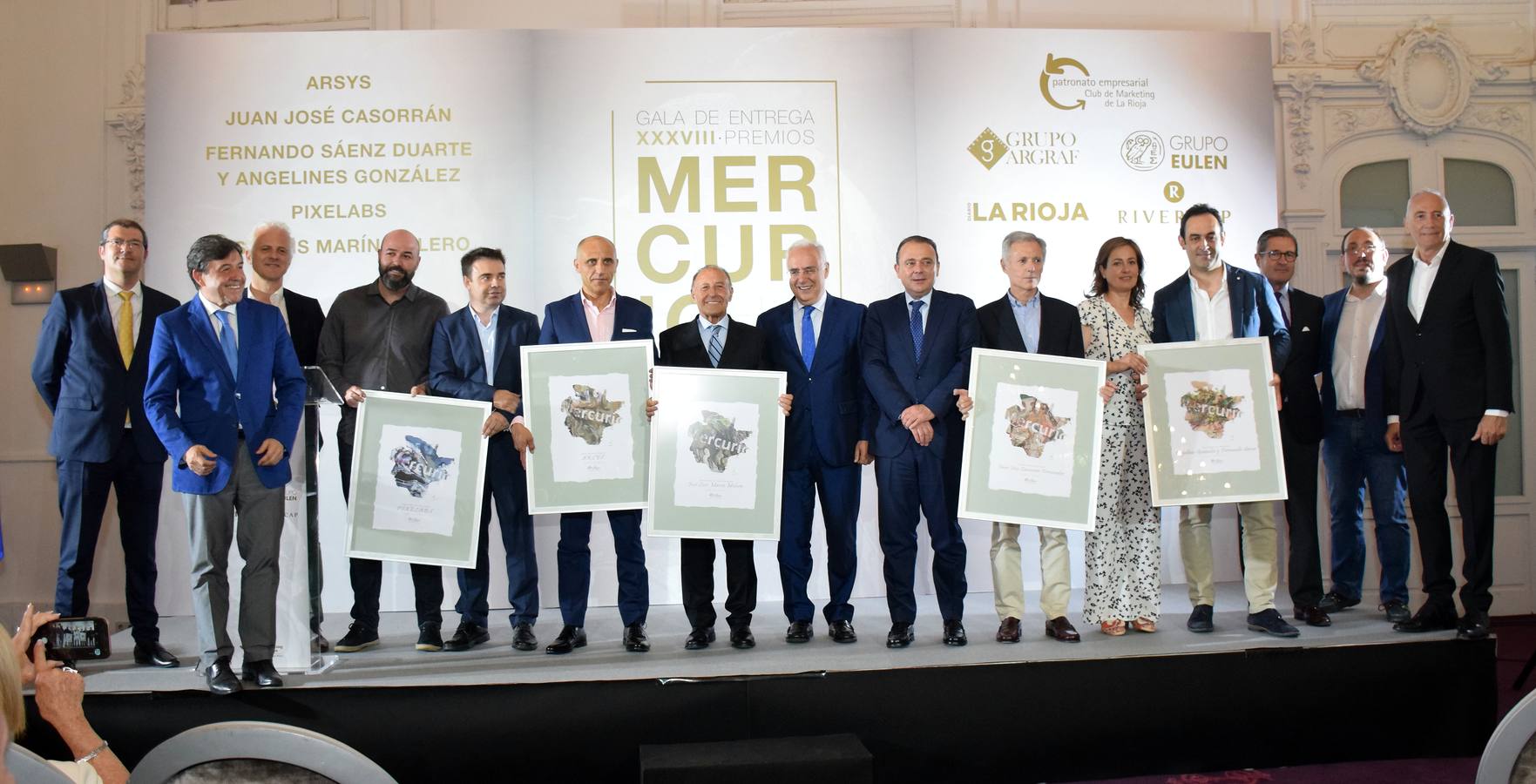 Fotos: El Club de Marketing de La Rioja entrega los premios Mercurio