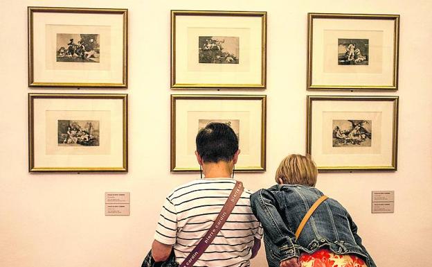Imagen principal - El Goya más crítico llega a Santo Domingo