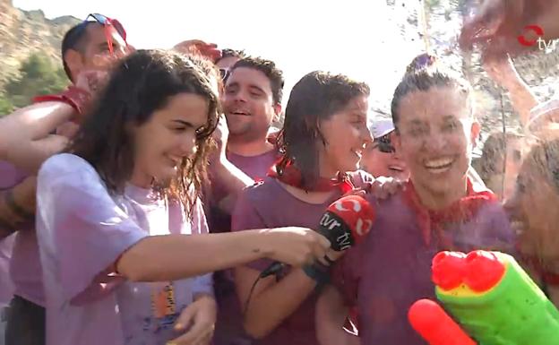 Multitudinaria Batalla del Vino en Haro