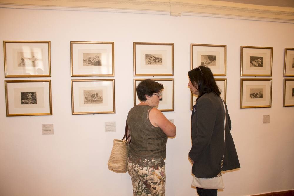 Fotos: Santo Domingo expone los grabados de Goya