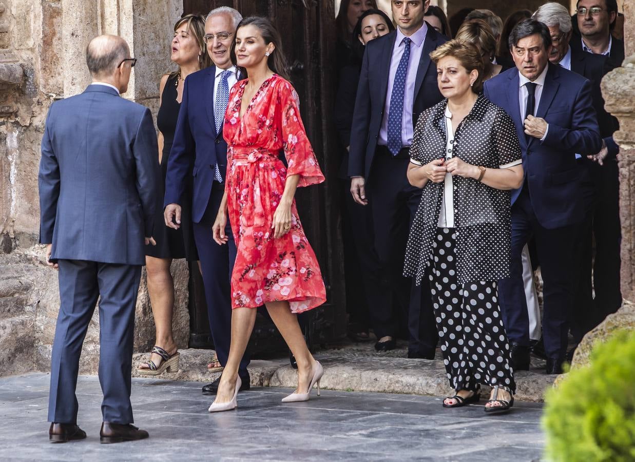 Fotos: La Reina Letizia visita Yuso