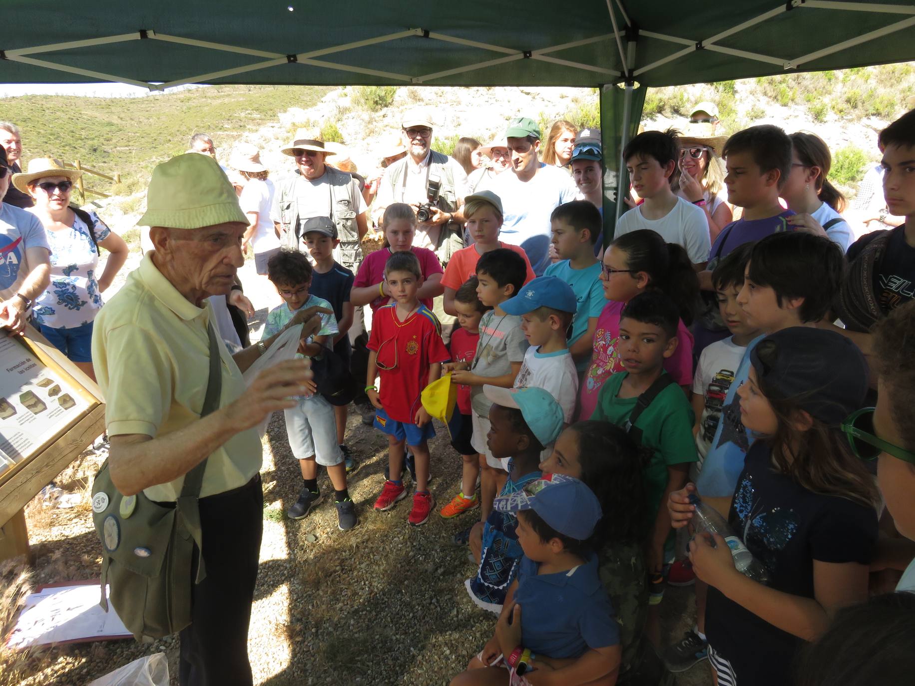 Fotos: XXV Jornada Paleontológica de Cornago