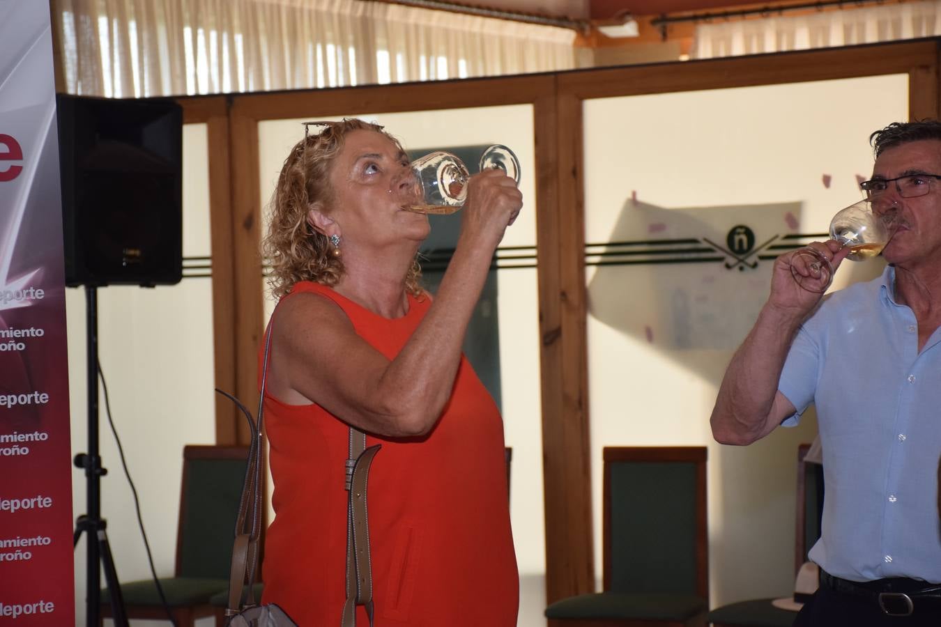 Un momento de la cata de Bodegas Altanza.