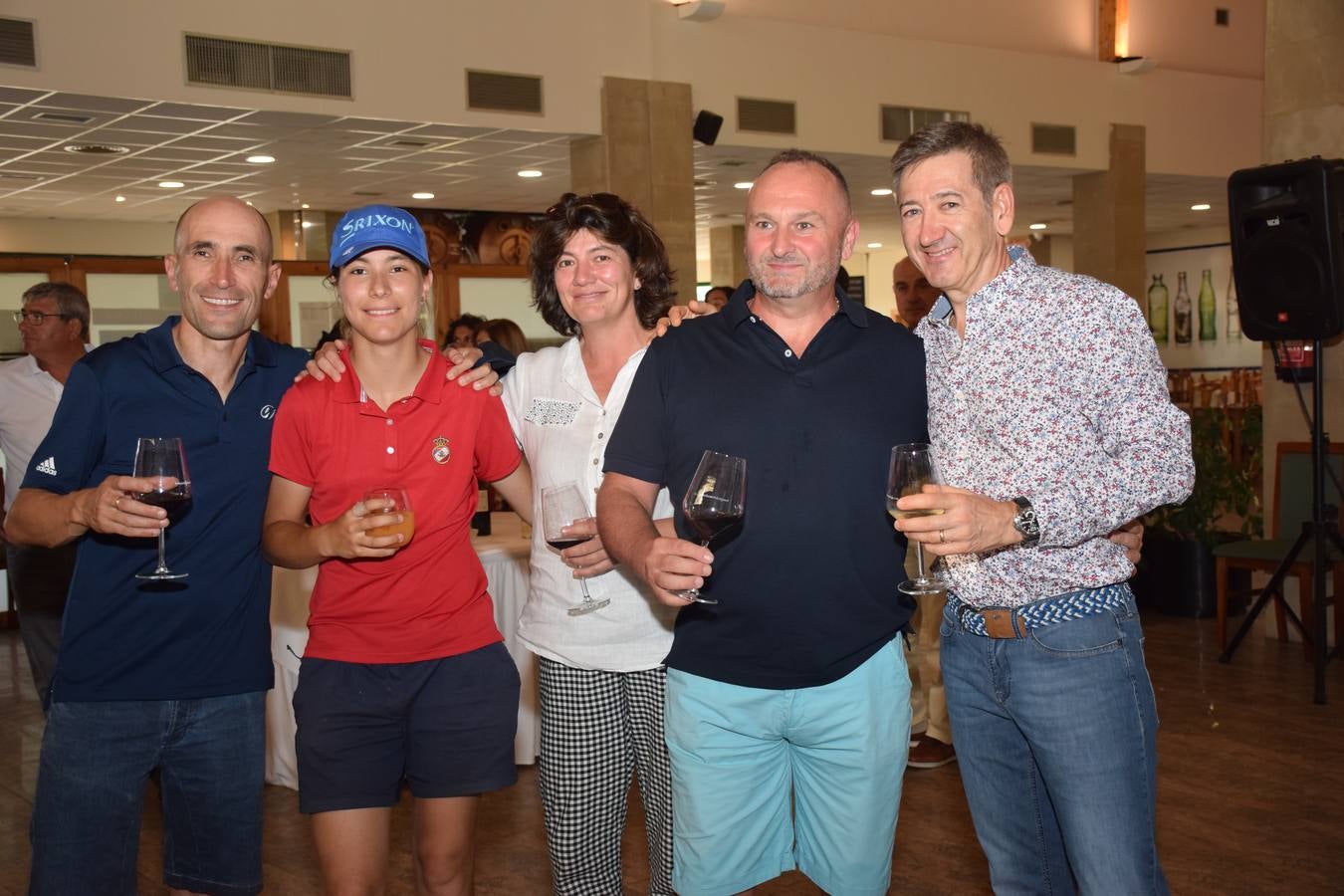 Un momento de la cata de Bodegas Altanza.