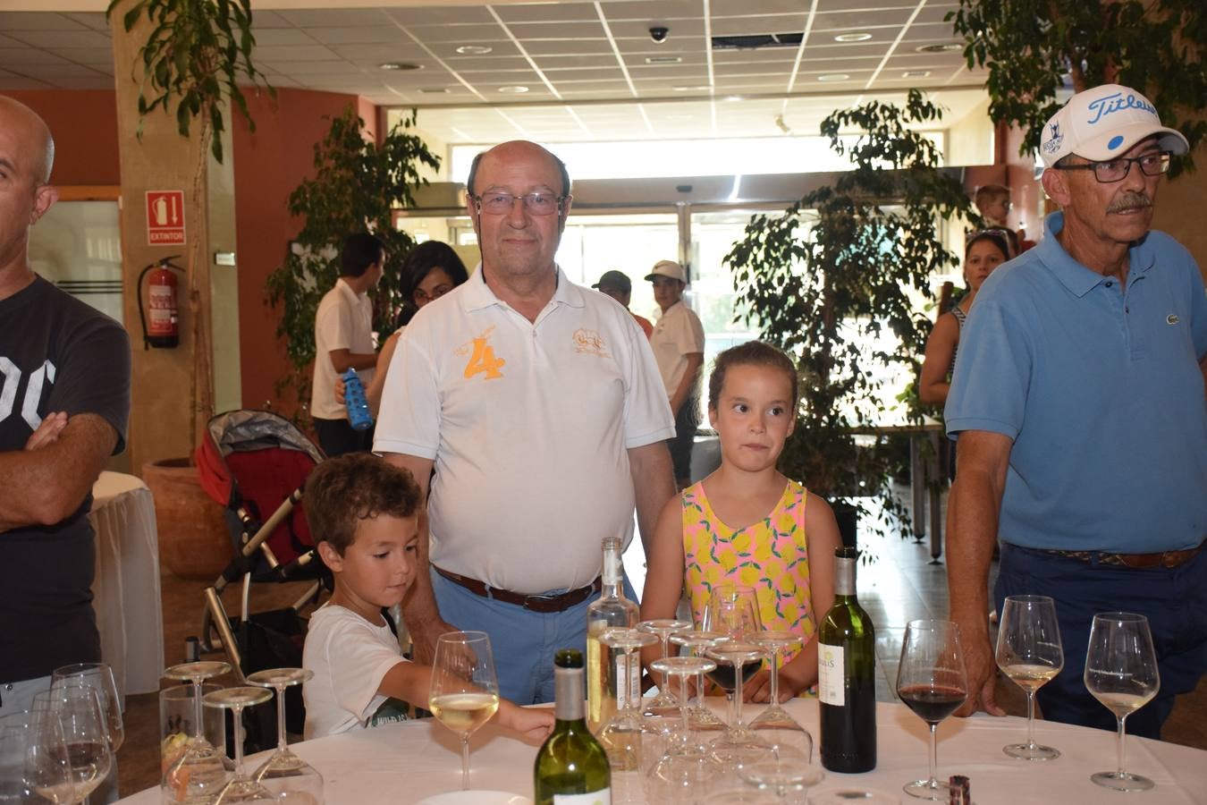 Un momento de la cata de Bodegas Altanza.