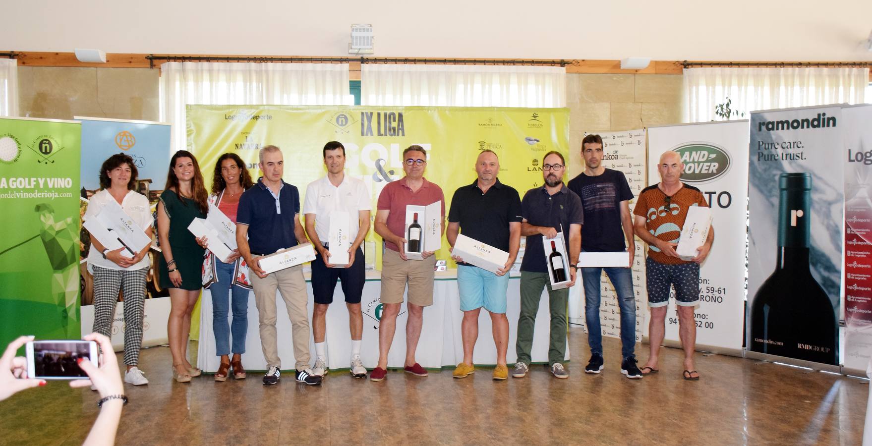 Entrega de premios del Torneo Bodegas Altanza.