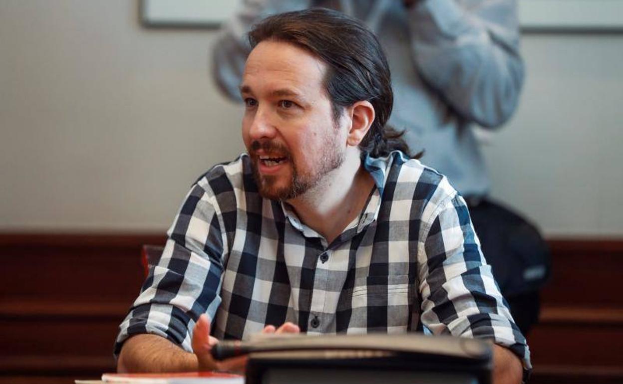 El secretario general de Podemos, Pablo Iglesias.