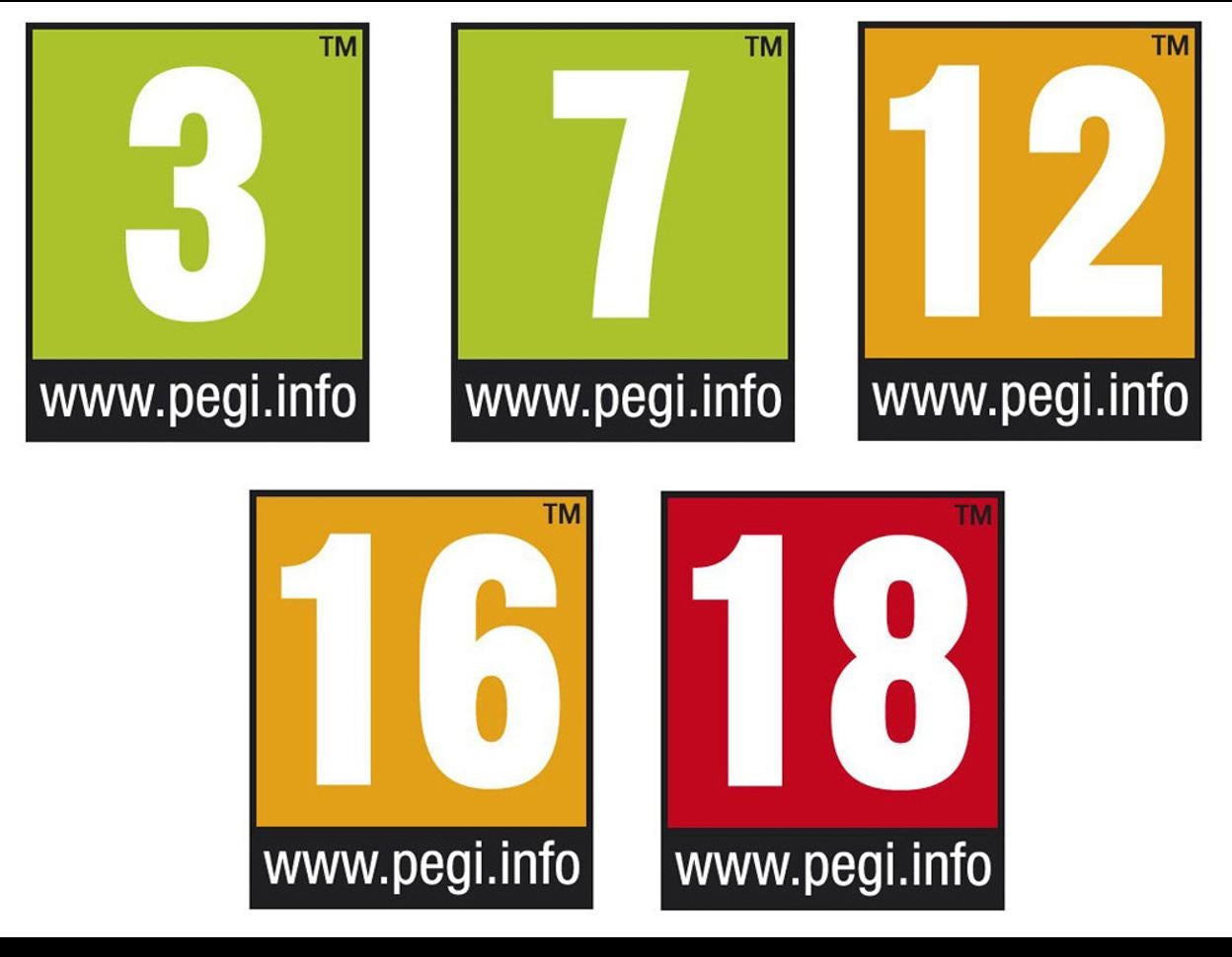Conoce los símbolos PEGI de los juegos
