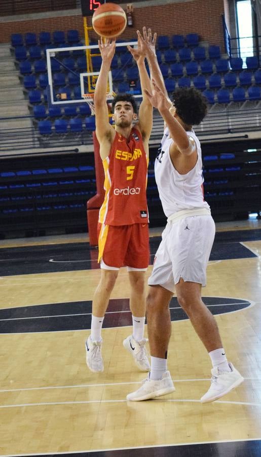 Fotos: España cae ante Francia en Logroño