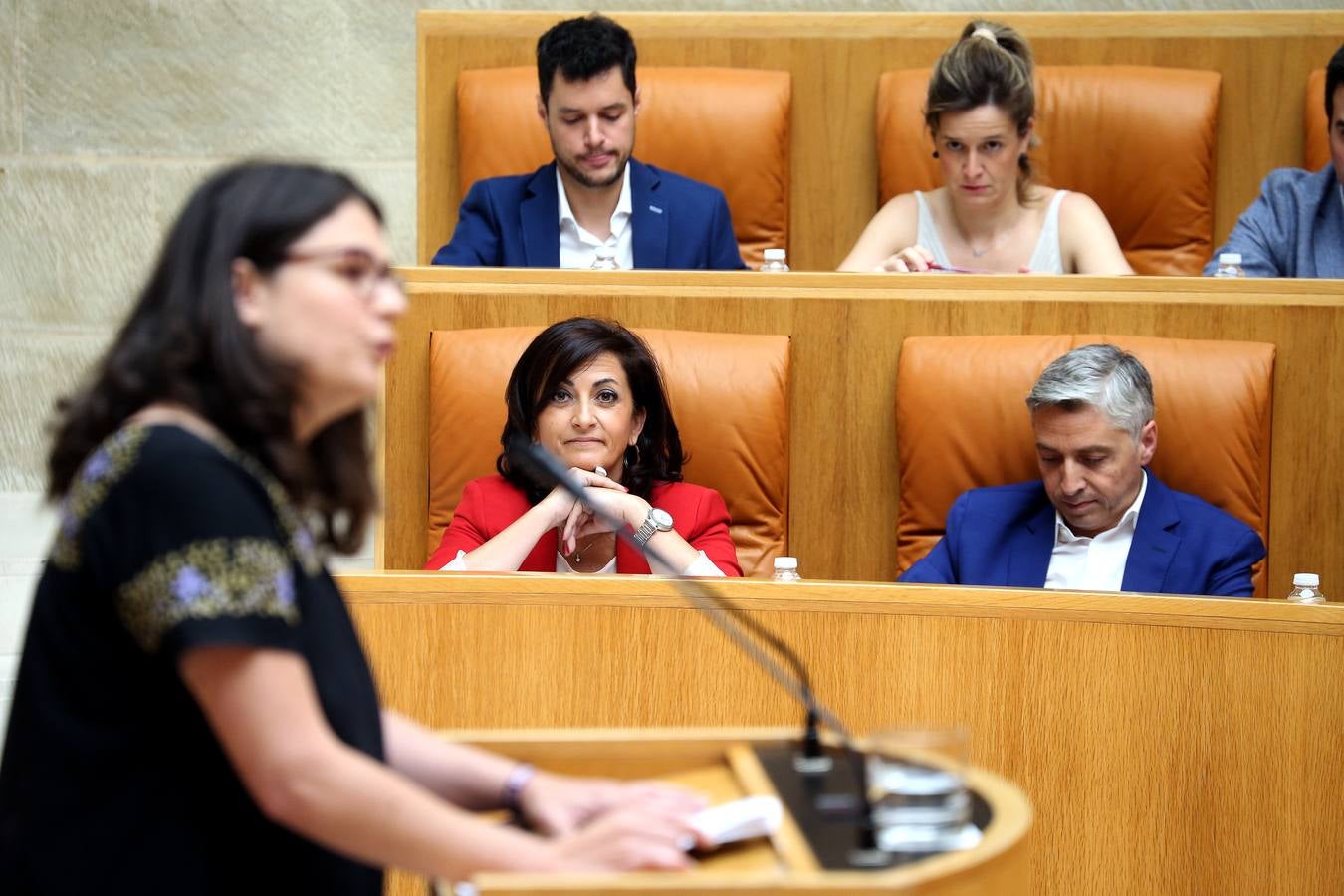 Concha Andreu, ante la intervención de Raquel Romero