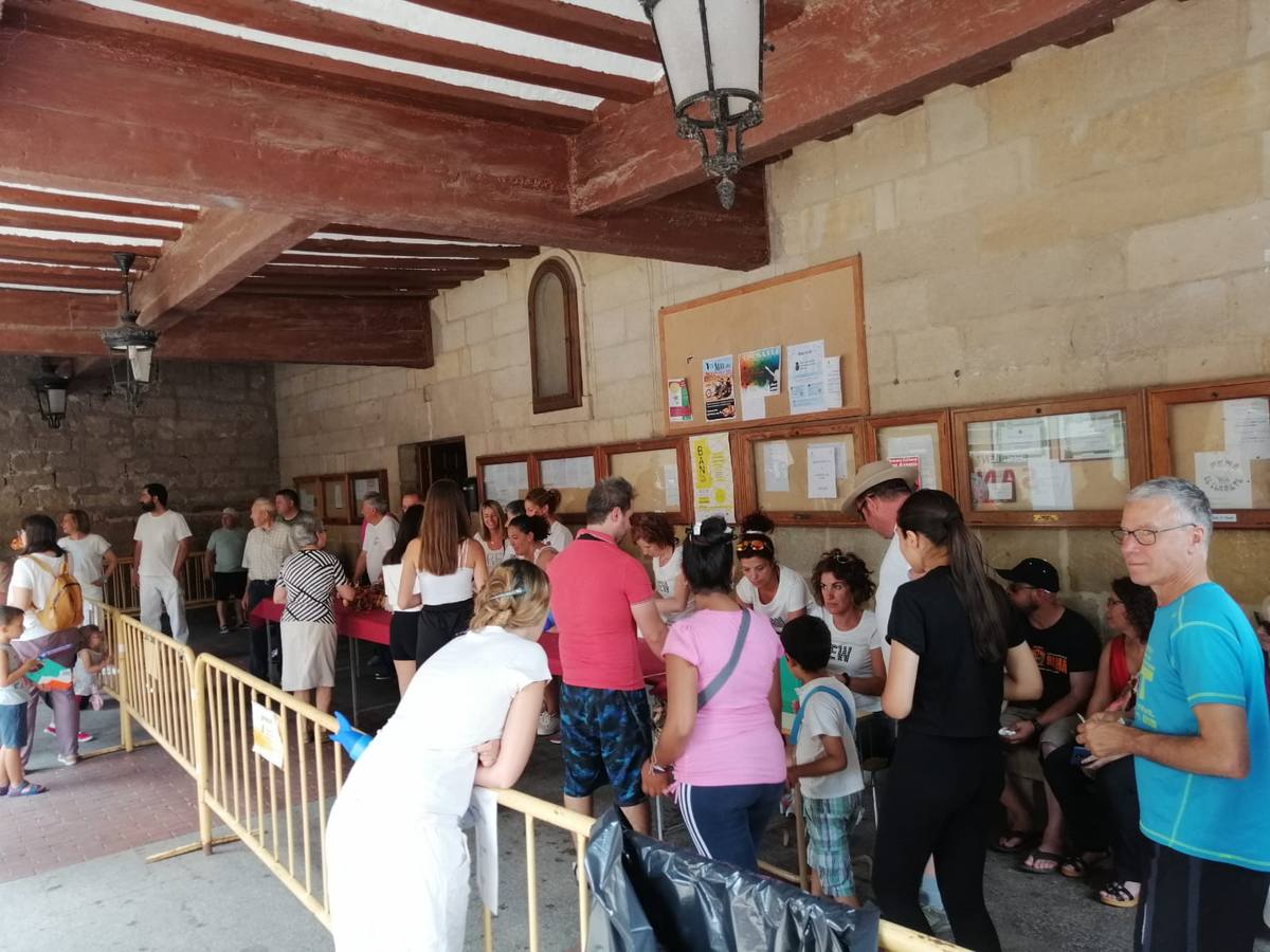 Fotos: San Asensio, de fiesta antes de la Batalla del Clarete