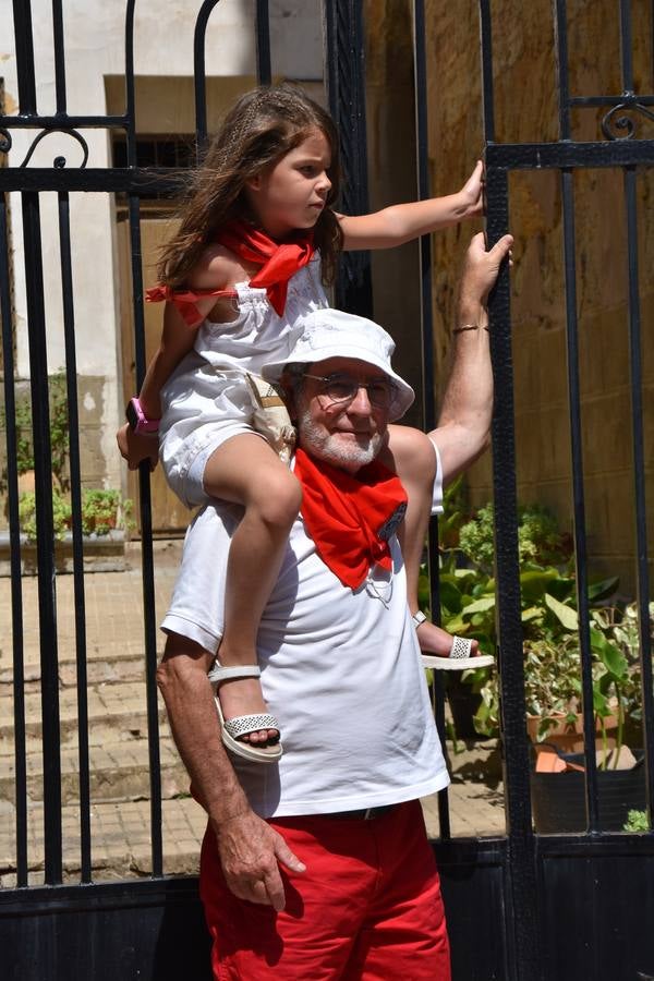 Fotos: Bajada de Santa Ana en las fiestas de Cervera