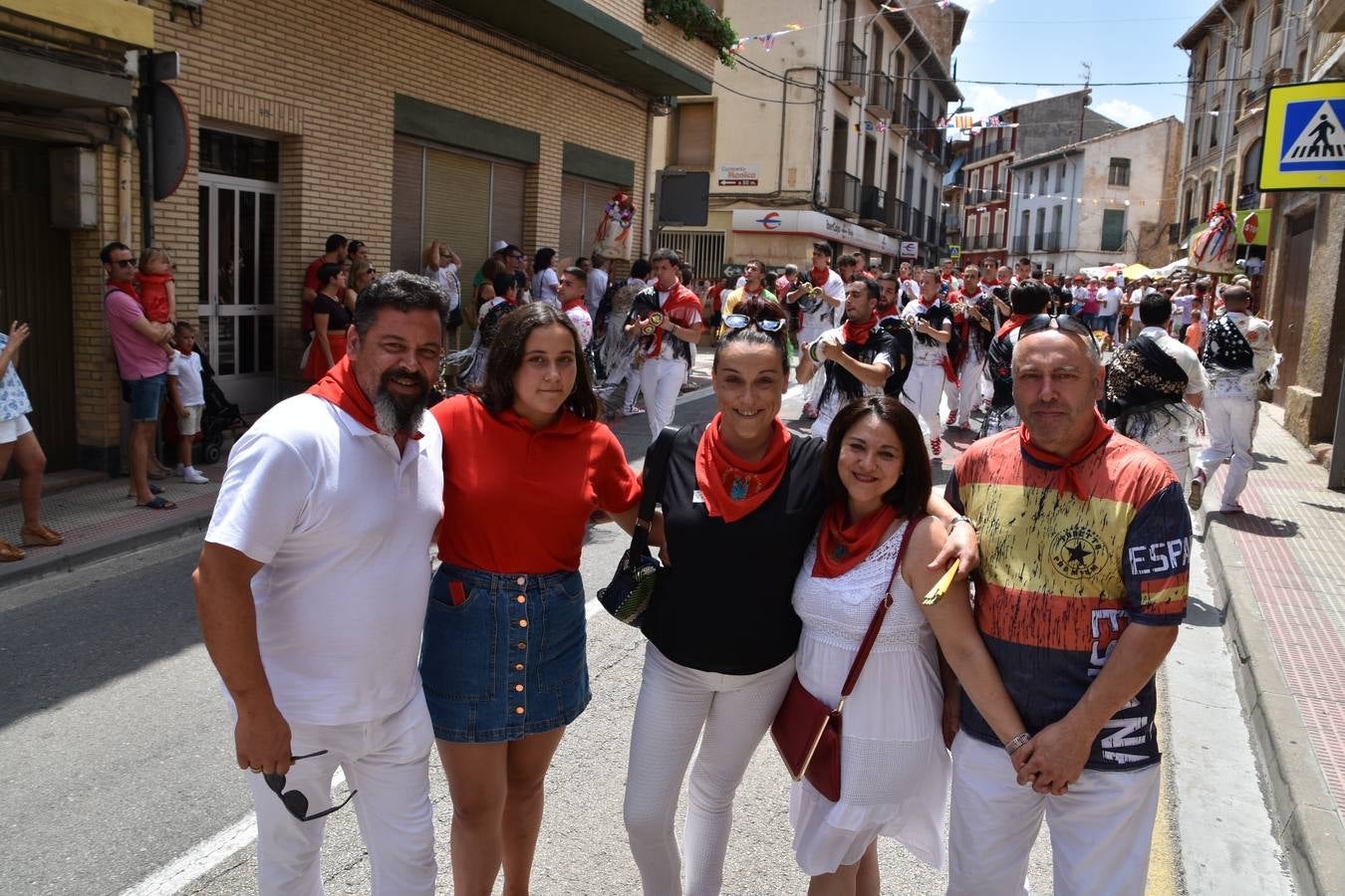 Fotos: Bajada de Santa Ana en las fiestas de Cervera