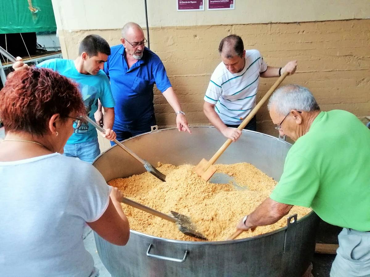 Fotos: Viguera continúa con sus fiestas de Santiago y Santa Ana