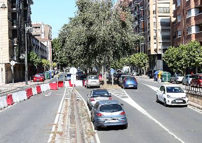 Imagen secundaria 1 - Calles cortadas, plazas de parking improvisadas