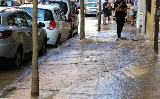 Lugar donde se ha producido el reventón