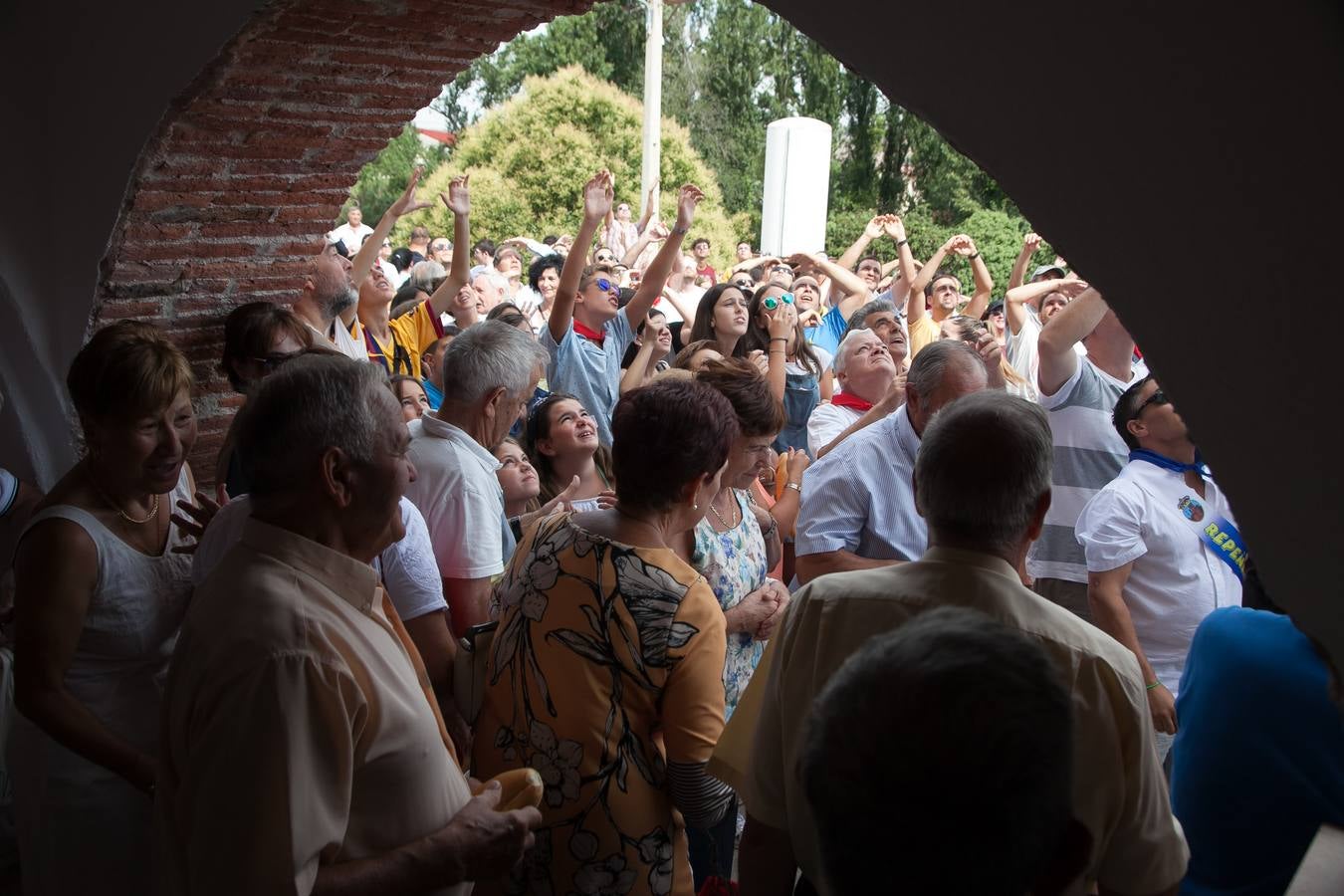 Fotos: Las imágenes del lanzamiento del pan y el queso en Quel