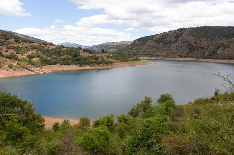 Fotos: El embalse de Mansilla en agosto