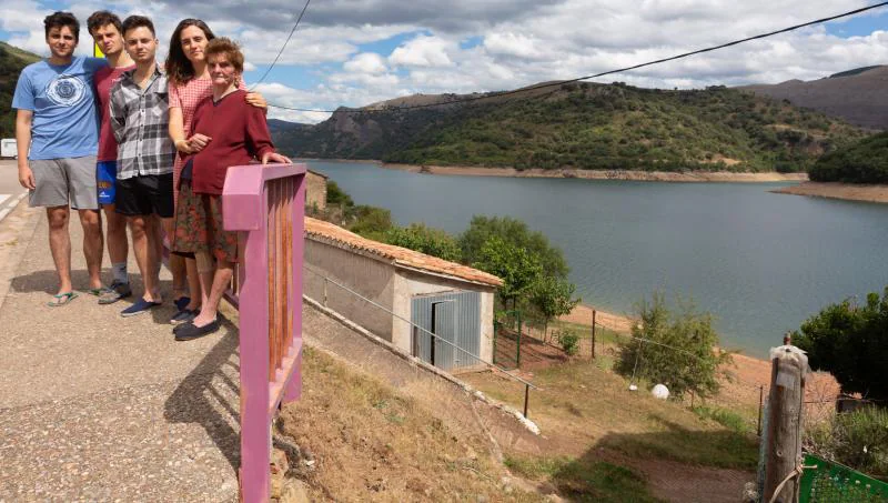 Fotos: El embalse de Mansilla en agosto